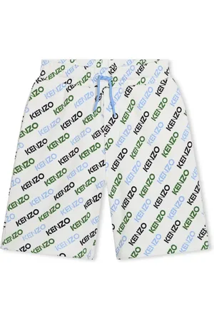 Kenzo Bermudas con logo estampado