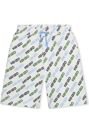 Kenzo Bermudas con logo estampado