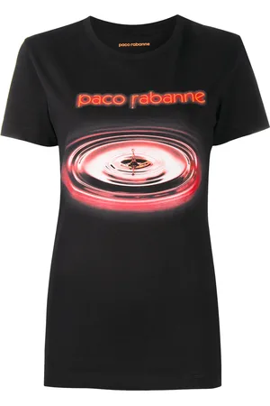 Paco rabanne Playera con estampado de gota