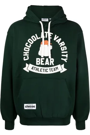 Chocoolate Hoodie con oso estampado