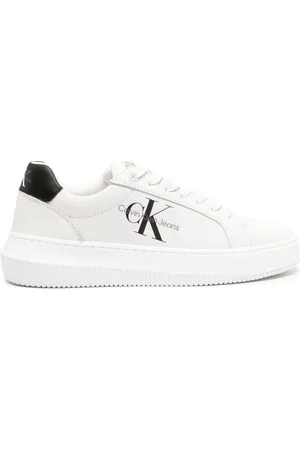 Calvin Klein Tenis con logo estampado