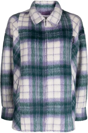 Izzue Sobrecamisa con motivo de cuadros