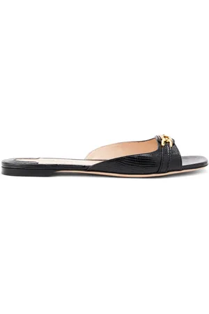 Tom Ford Sandalias con placa del logo