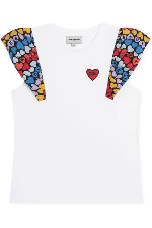 Sonia Rykiel Enfant Playera con diseño color block y paneles