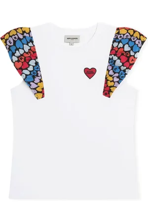 Sonia Rykiel Enfant Playera con diseño color block y paneles