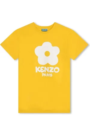 Kenzo Vestido con motivo Boke Flower