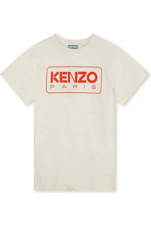 Kenzo Vestido con logo estampado