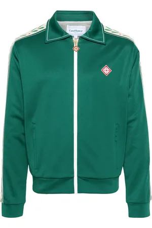 Casablanca Sudadera con aplique del logo y cierre