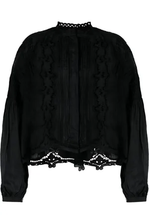 Isabel Marant Blusa Kubra con bordado inglés