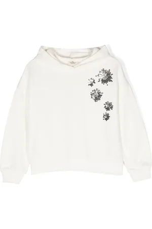 Le pandorine Hoodie con lentejuelas bordadas