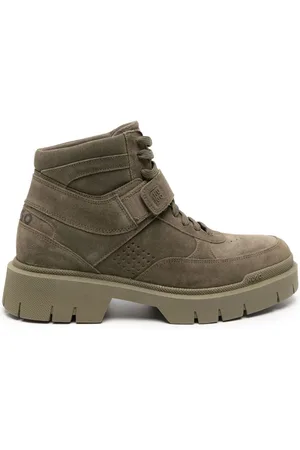 HUGO BOSS Botas con paneles y agujetas