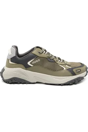 HUGO BOSS Tenis con paneles de malla
