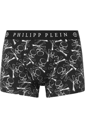 Philipp Plein Bóxer con motivo Skull