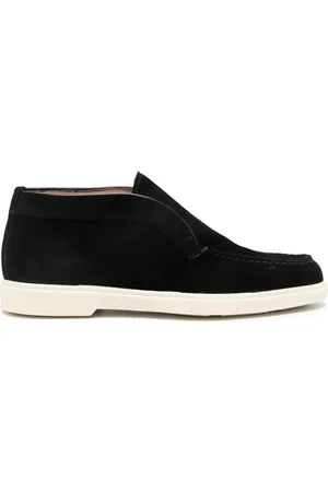 santoni Mocasines de gamuza