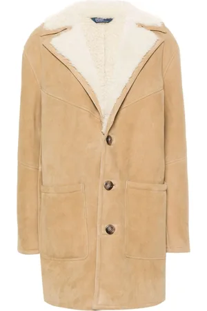 Ralph Lauren Abrigo texturizado con diseño reversible y botones