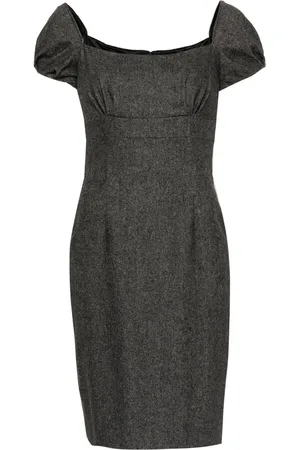 Dior Vestido de tweed manga corta 2010