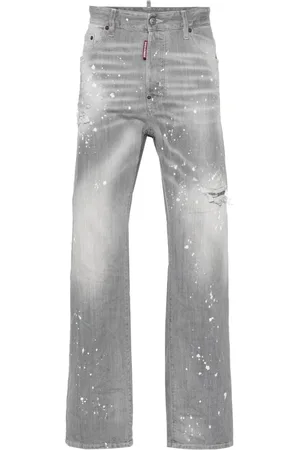 Dsquared2 Jeans rectos con efecto blanqueado