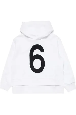 Maison Margiela Hoodie con detalle de apliques