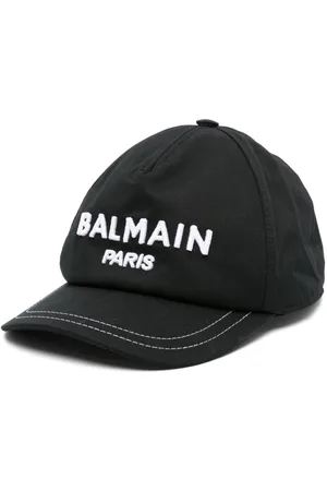 Balmain Gorra con logo bordado