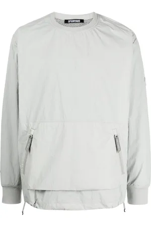 Spoonyard Sudadera con cuello redondo y bolsillo con cierre