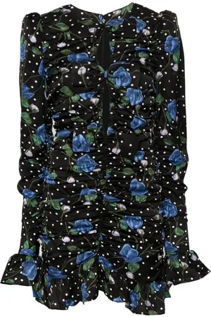 ROTATE Vestido corto con estampado floral