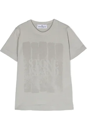 Stone Island Playera con logo estampado