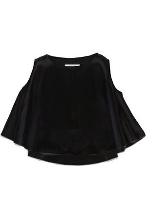 Maison Margiela Camisa sin mangas con logo bordado