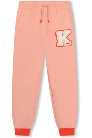 Kenzo Pants con cordones en la pretina y aplique del logo