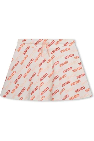 Kenzo Falda de piqué con logo estampado