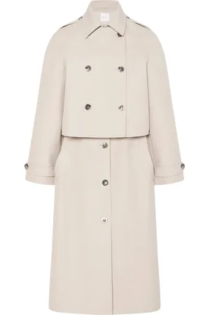 ROSETTA GETTY Gabardina con panel removible