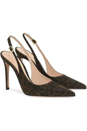 Gianvito Rossi Zapatillas Ribbon Sling con tacón de 105mm