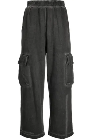 Izzue Pantalones cargo con diseño ancho