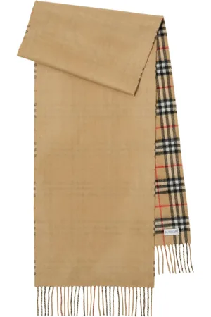 Burberry Bufanda de cachemira con motivo de cuadros