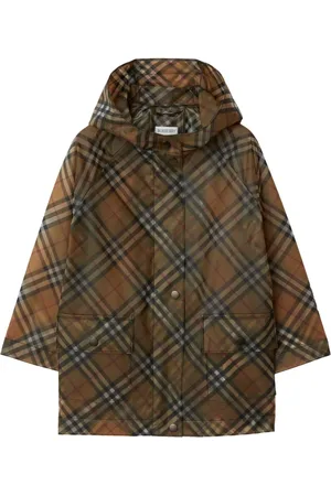 Burberry Parka con motivo Vintage Check