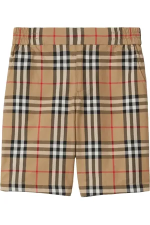 Burberry Shorts elásticos Vintage Check