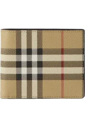 Burberry Cartera plegable con motivo Vintage Check