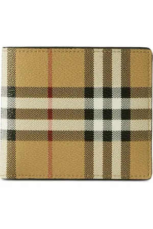 Burberry Cartera plegable con motivo Vintage Check