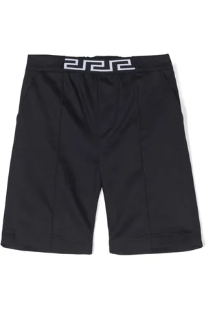 VERSACE Shorts con motivo Greca en la pretina