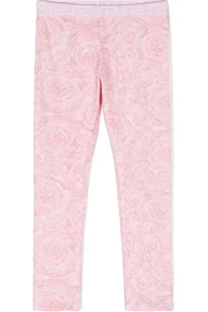 VERSACE Leggins stretch con estampado Barocco