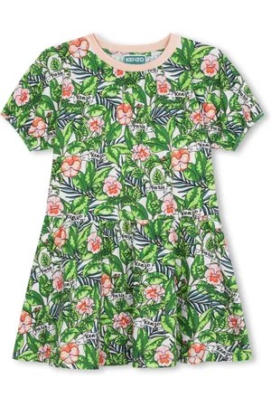 Kenzo Vestido con estampado floral