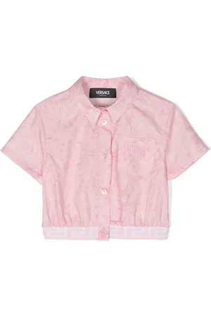 VERSACE Camisa corta con estampado Barocco