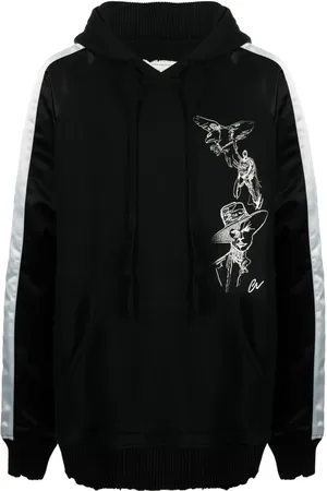 GREG LAUREN Hoodie bordada Souvenir