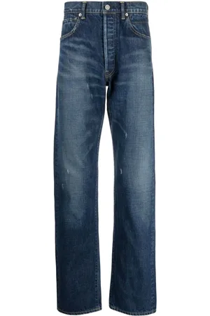 VISVIM Jeans rectos con tiro medio