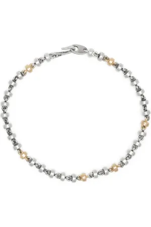 MAOR Pulsera Omni con cadena en oro amarillo de 18kt