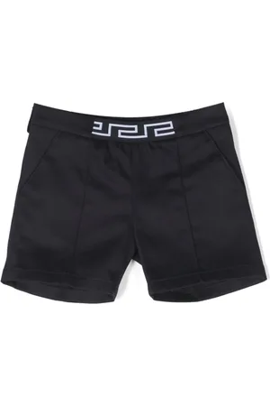 VERSACE Shorts con motivo Greca en la pretina
