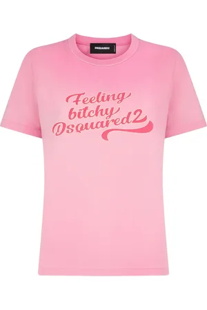 Dsquared2 Playera con logo estampado y cuello redondo