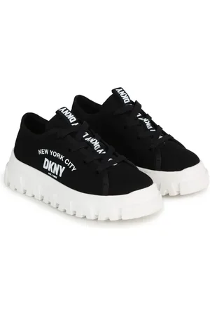 DKNY Tenis con logo estampado