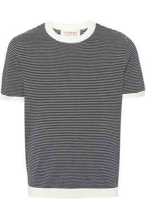 Fursac Playera con motivo de rayas