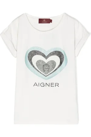 Aigner Playera con logo estampado