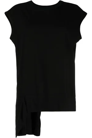 YOHJI YAMAMOTO Playera asimétrica